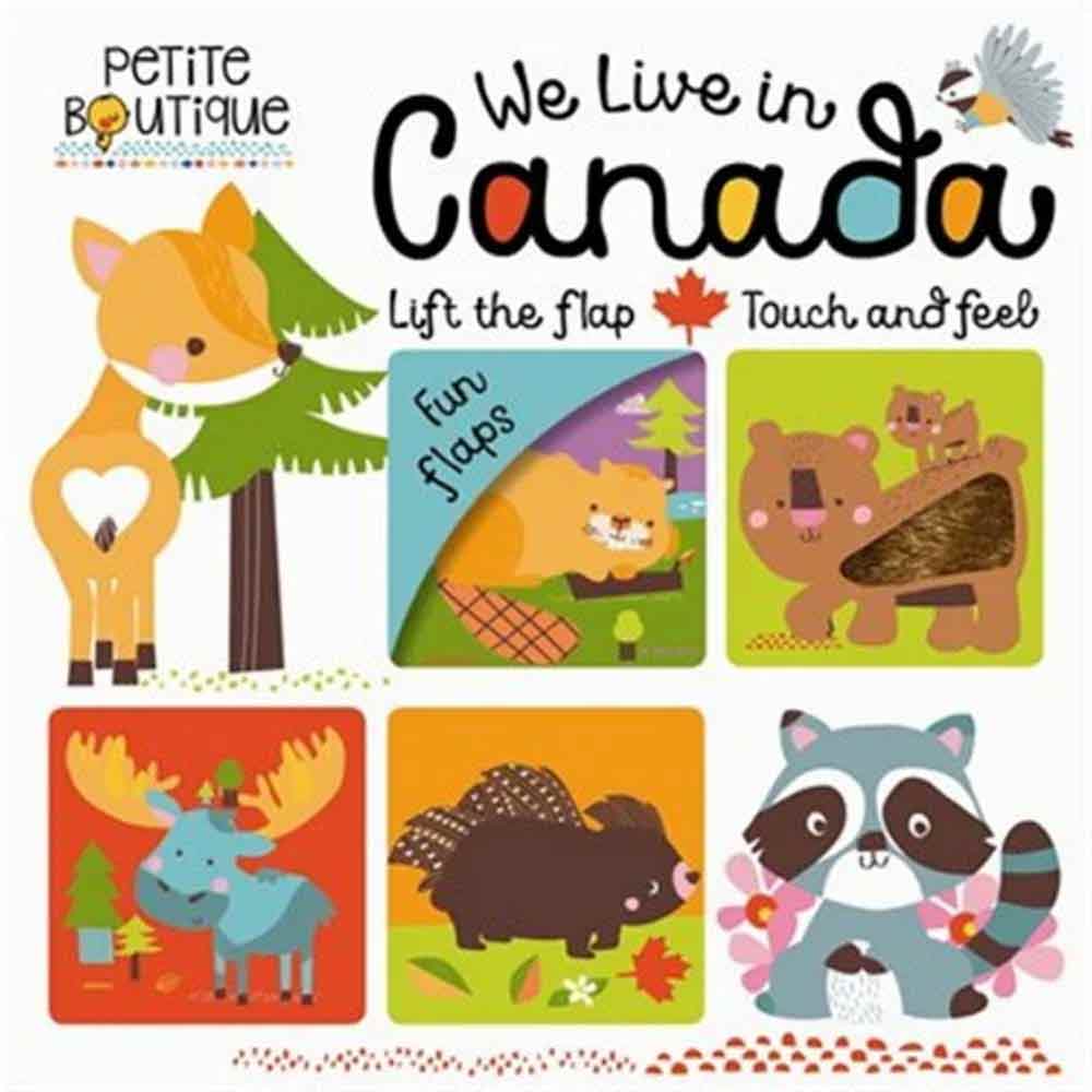 We Live in Canada Board Book