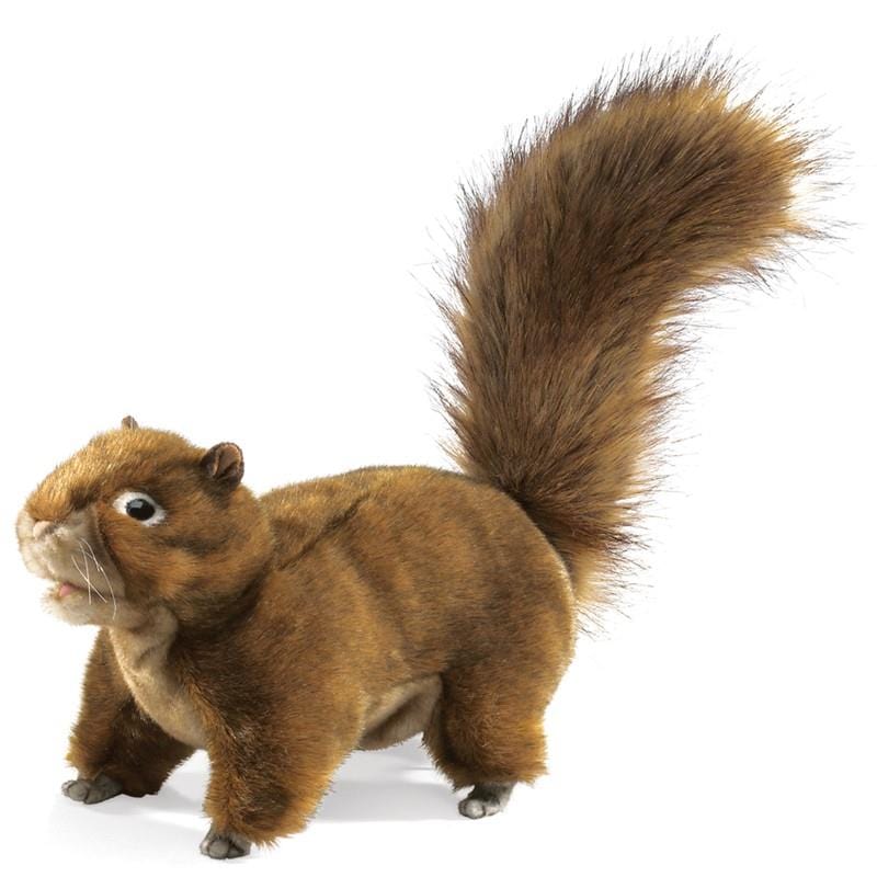 Folkmanis Red Squirrel - Hand Puppet By FOLKMANIS PUPPETS Canada - 50700