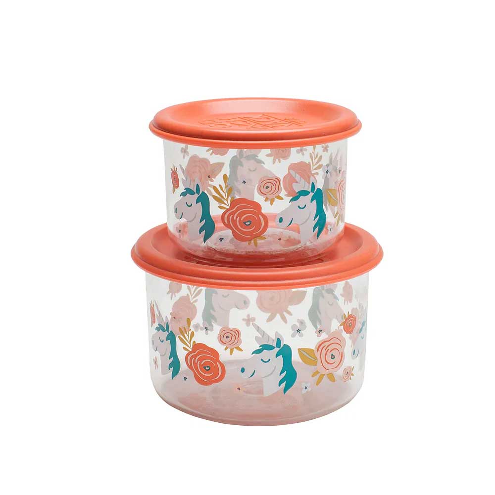 Sugarbooger Good Lunch Snack Container Small - Unicorn By SUGARBOOGER Canada - 50753