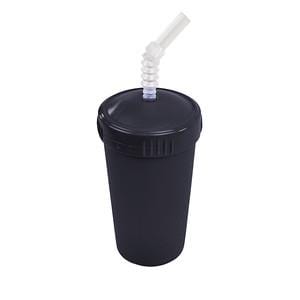 Replay Straw Cup with Lid - Black By REPLAY Canada - 51331