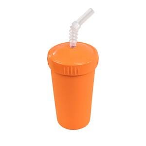 Replay Straw Cup with Lid - Orange By REPLAY Canada - 51335