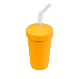 Replay Straw Cup with Lid - Sunny Yellow By REPLAY Canada - 51339