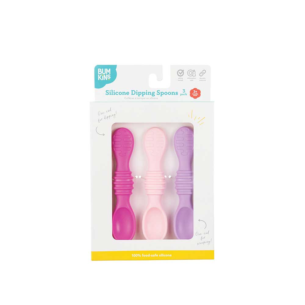 Bumkins Silicone Dipping Spoons - Lollipop