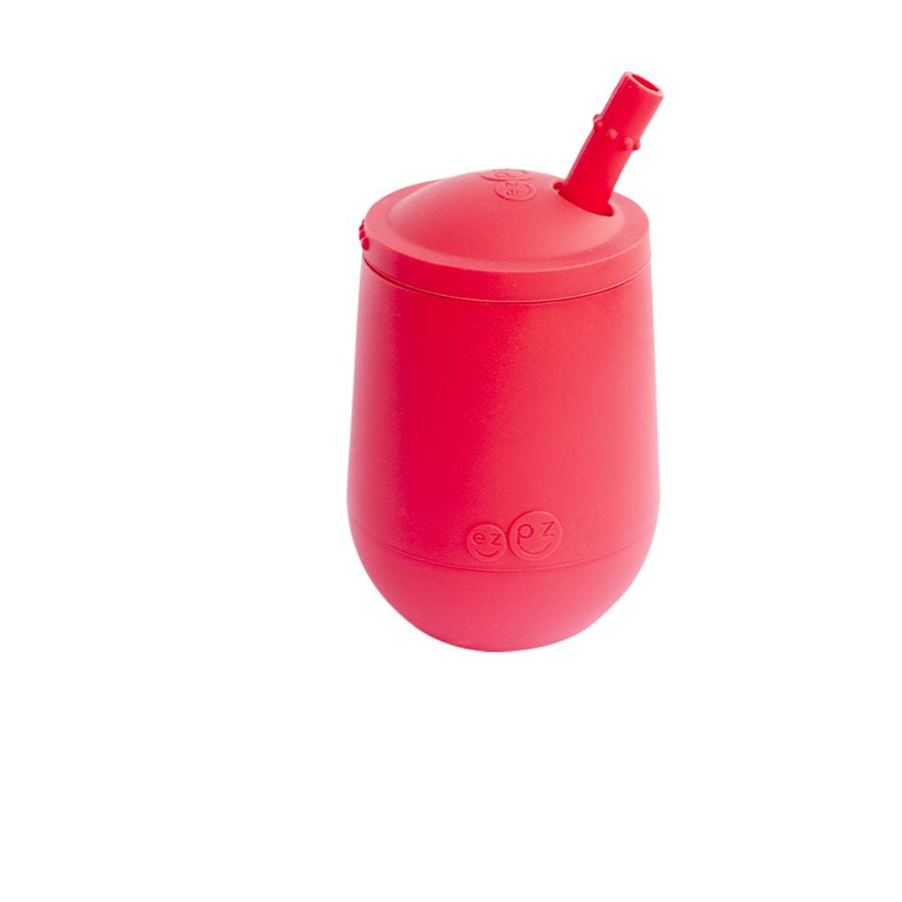 ezpz Mini Cup & Straw Training System | Coral | Ages12 Months+ By EZPZ Canada - 51605