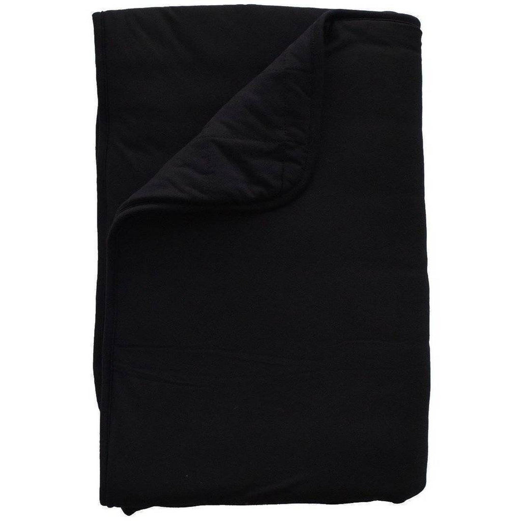 Midnight black Kyte BABY toddler blanket.