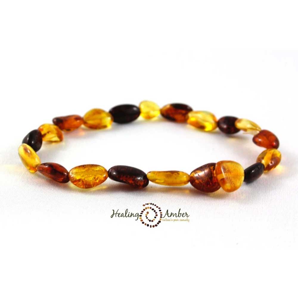 Certified Raw Baltic Amber Teething Bracelets/Anklets - MacRae Naturals