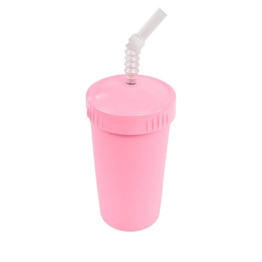 Replay's Straw Cup with Lid in the color blush.