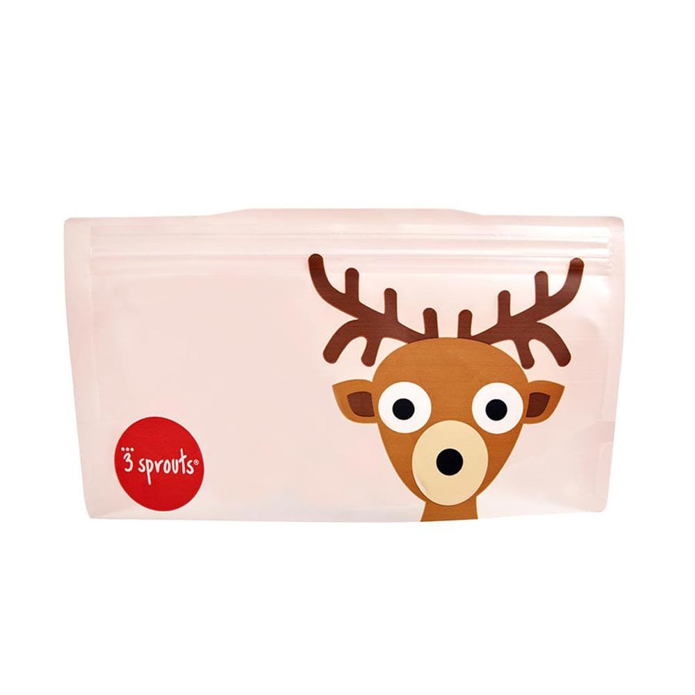 3 Sprouts Snack Bag (2 Pack) - Deer