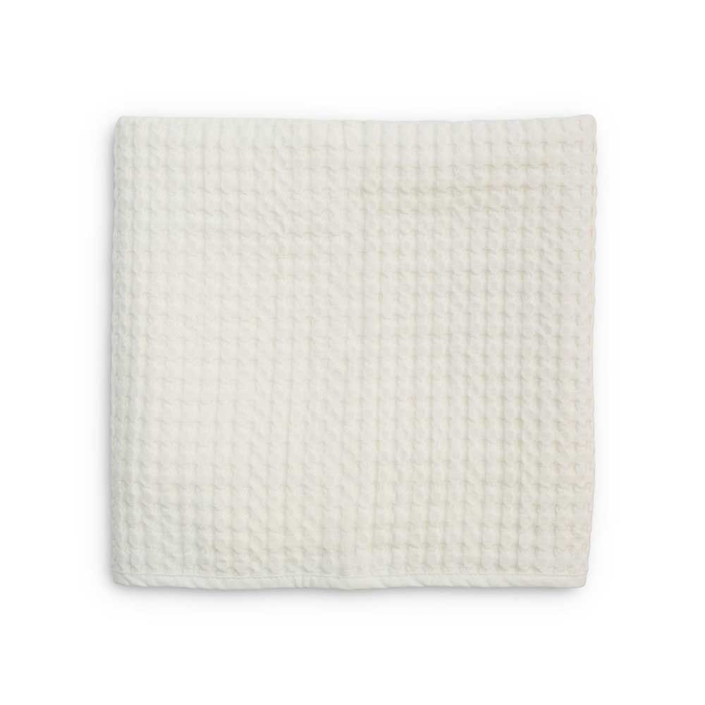 Lulujo Waffle Blanket - Cream Vanilla