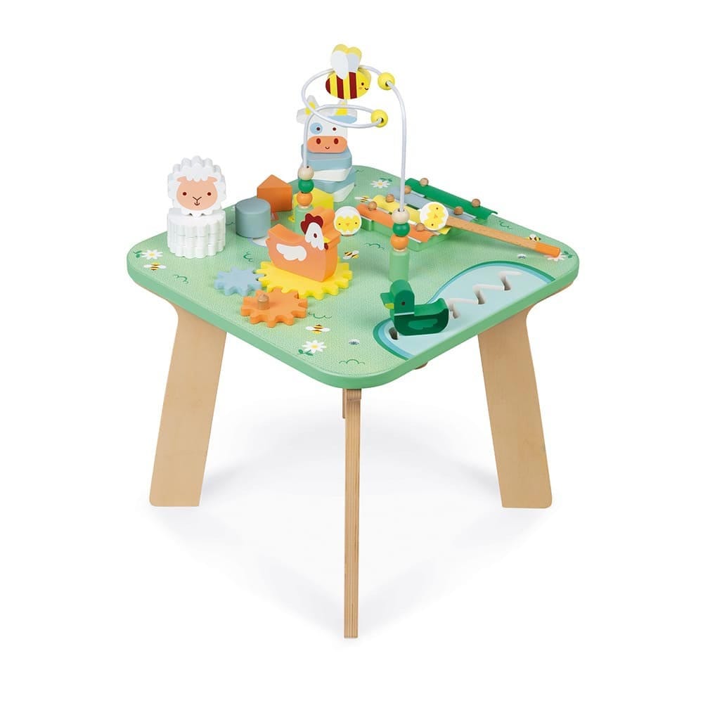 Janod Meadow Activity Table Made in Wood