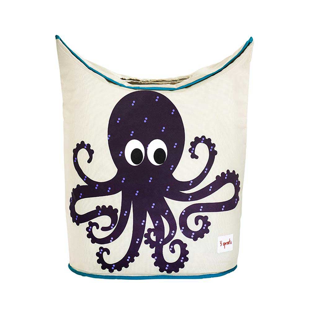 3 Sprouts Laundry Hamper - Octopus