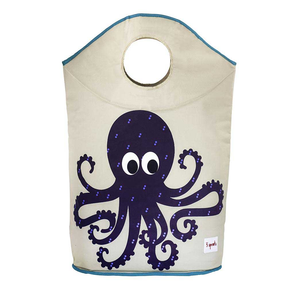 3 Sprouts Laundry Hamper - Octopus