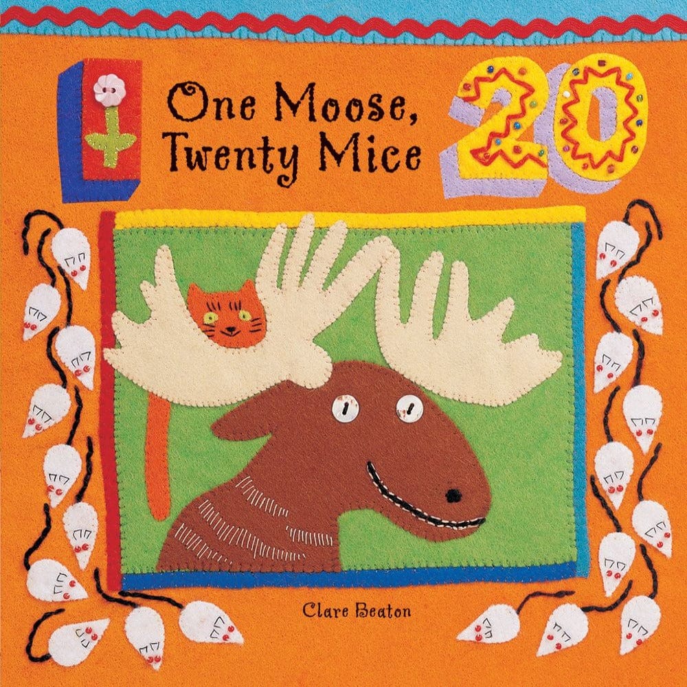 Barefoot Board Book | One Moose Twenty Mice By BAREFOOT BOOKS Canada - 57845