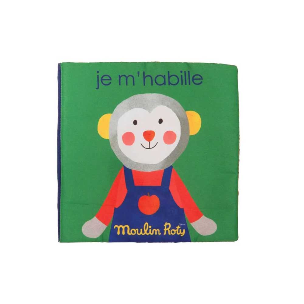 Moulin Roty Je m' Habille Fabric Activity Book By MOULIN ROTY Canada - 59375