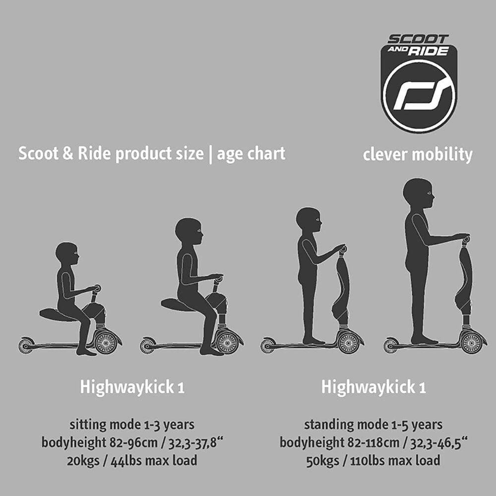 Scoot and Ride Highway Kick 1 | Steel By SCOOT&RIDE Canada - 59536