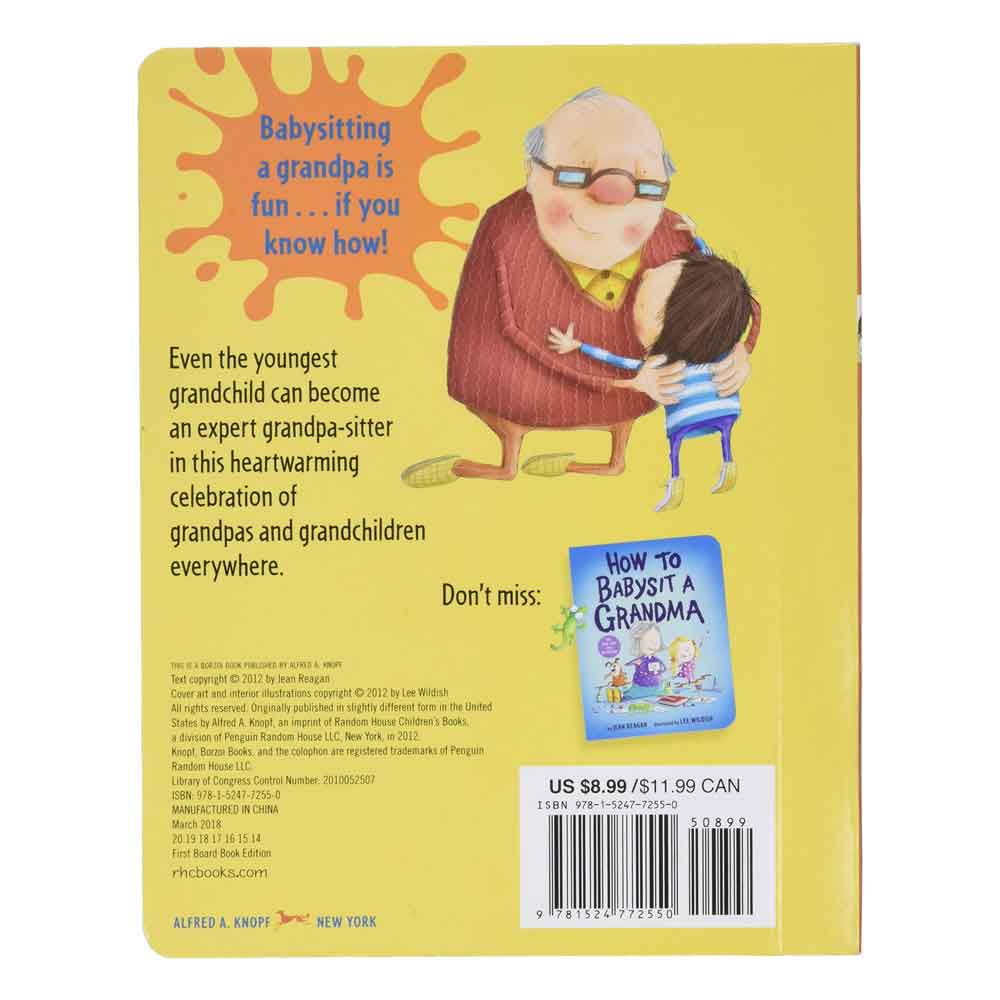 Reagan Board Book - How to Babysit a Grandpa By REAGAN Canada - 60234