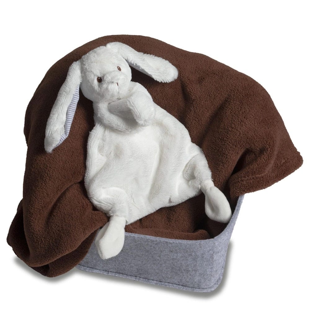 Mary Meyer Silky Bunny Lovey 13" | White