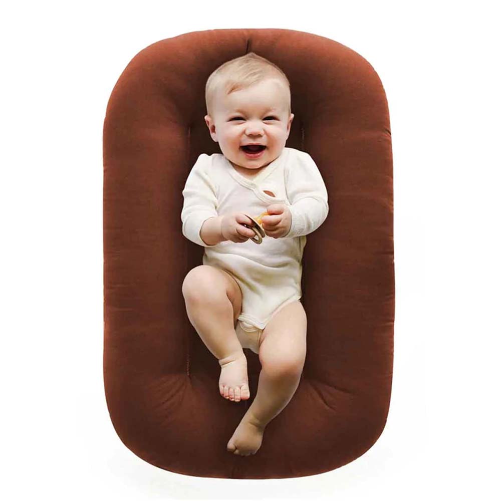 Snuggle Me Organic Bare Infant Lounger - Ginger Bread By SNUGGLEME Canada - 60411