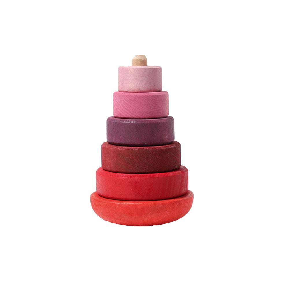 Grimms Wobbly Stacking Tower | Pink By GRIMMS Canada - 60675
