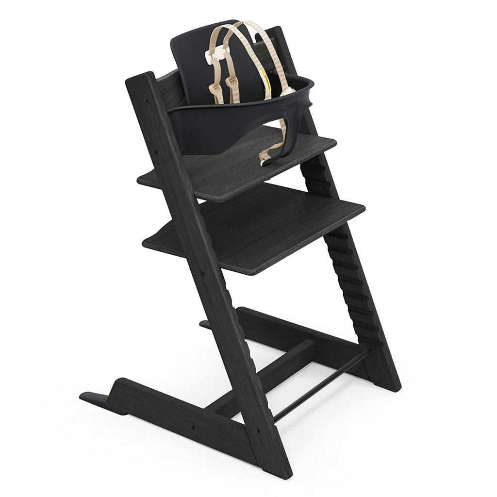 Stokke Tripp Trapp High Chair Bundle | Oak Black By STOKKE Canada - 60711