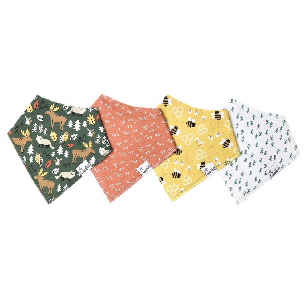Copper Pearl Bandana Bibs 4 Pack | Atwood By COPPER PEARL Canada - 61174