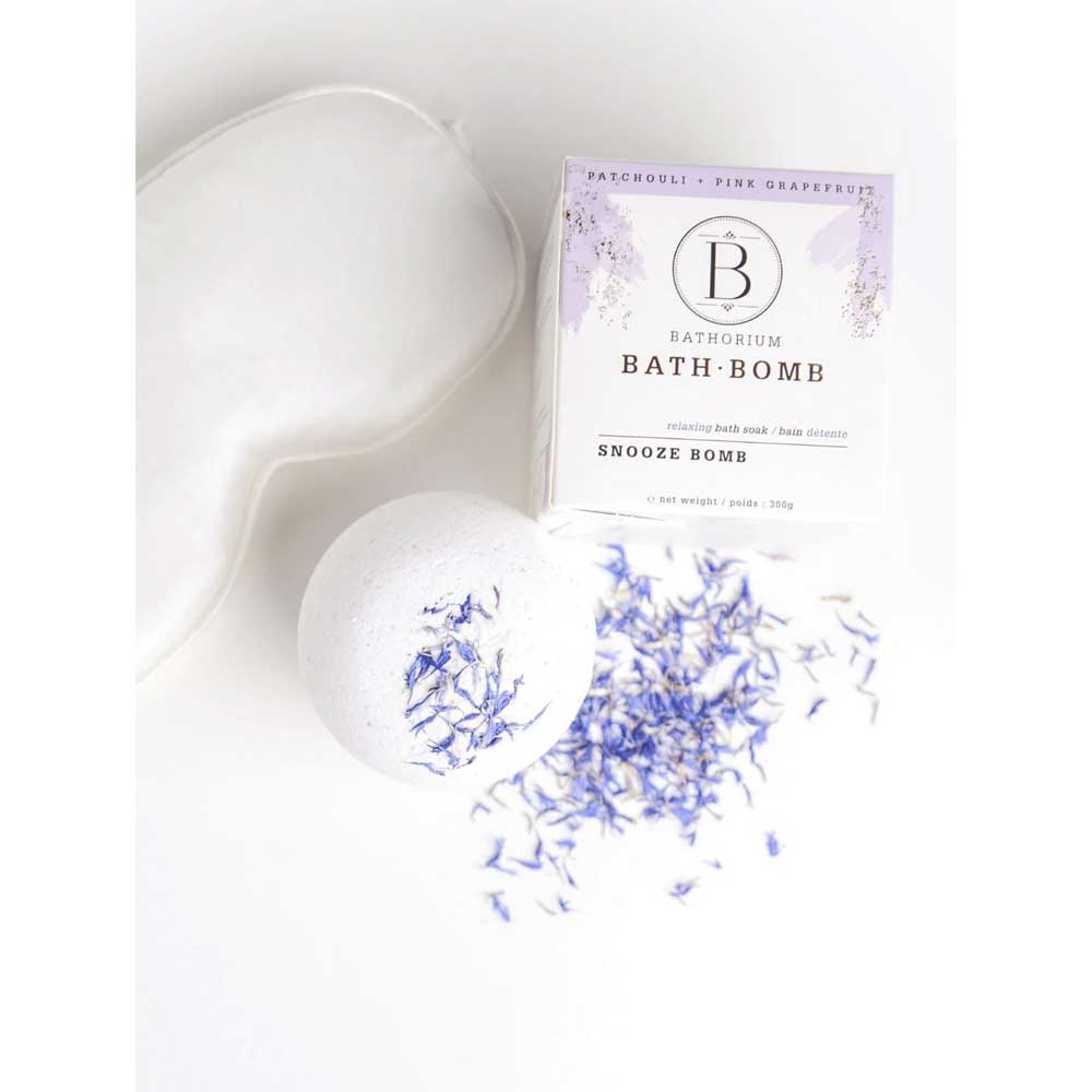 Bathorium Snooze Bath Bomb | Patchouli & Pink Grapefruit By BATHORIUM Canada - 61530