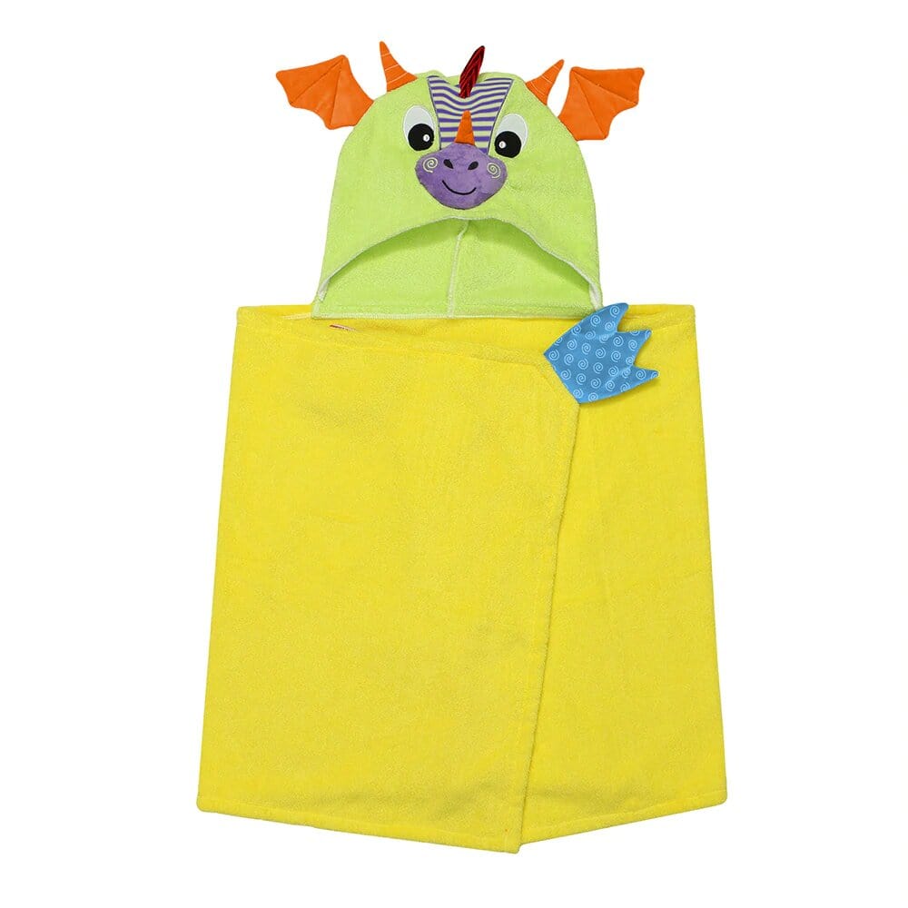 Zoocchini Kids Hooded Towel | Drool The Dragon By ZOOCCHINI Canada - 61544