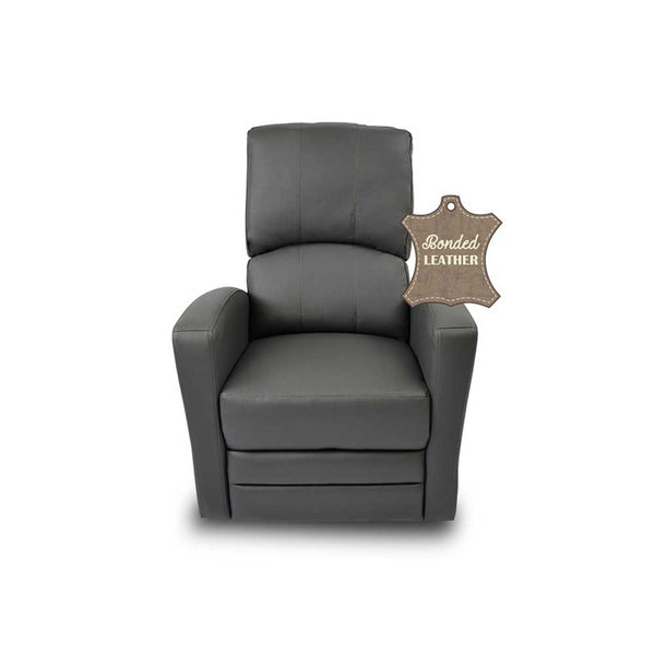 Kidiway Habana Bonded Leather Glider Grey Jump The BABY Store