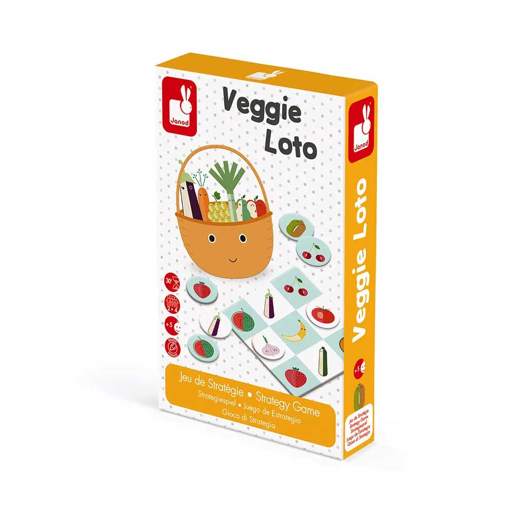 Janod Strategy Game - Veggie Lotto By JANOD Canada - 62327