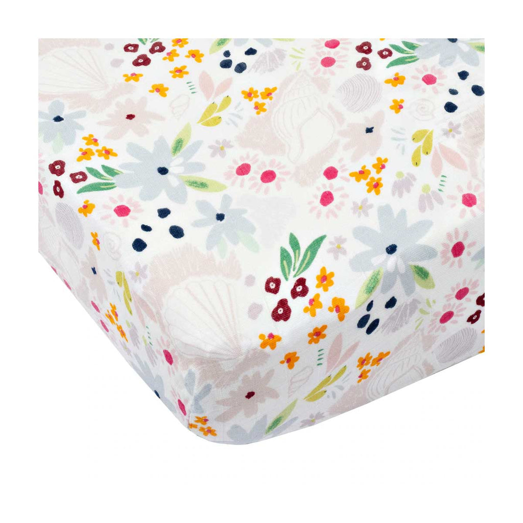 Loulou Lollipop Fitted Sheet | Shell Floral By LOULOU LOLLIPOP Canada - 62551