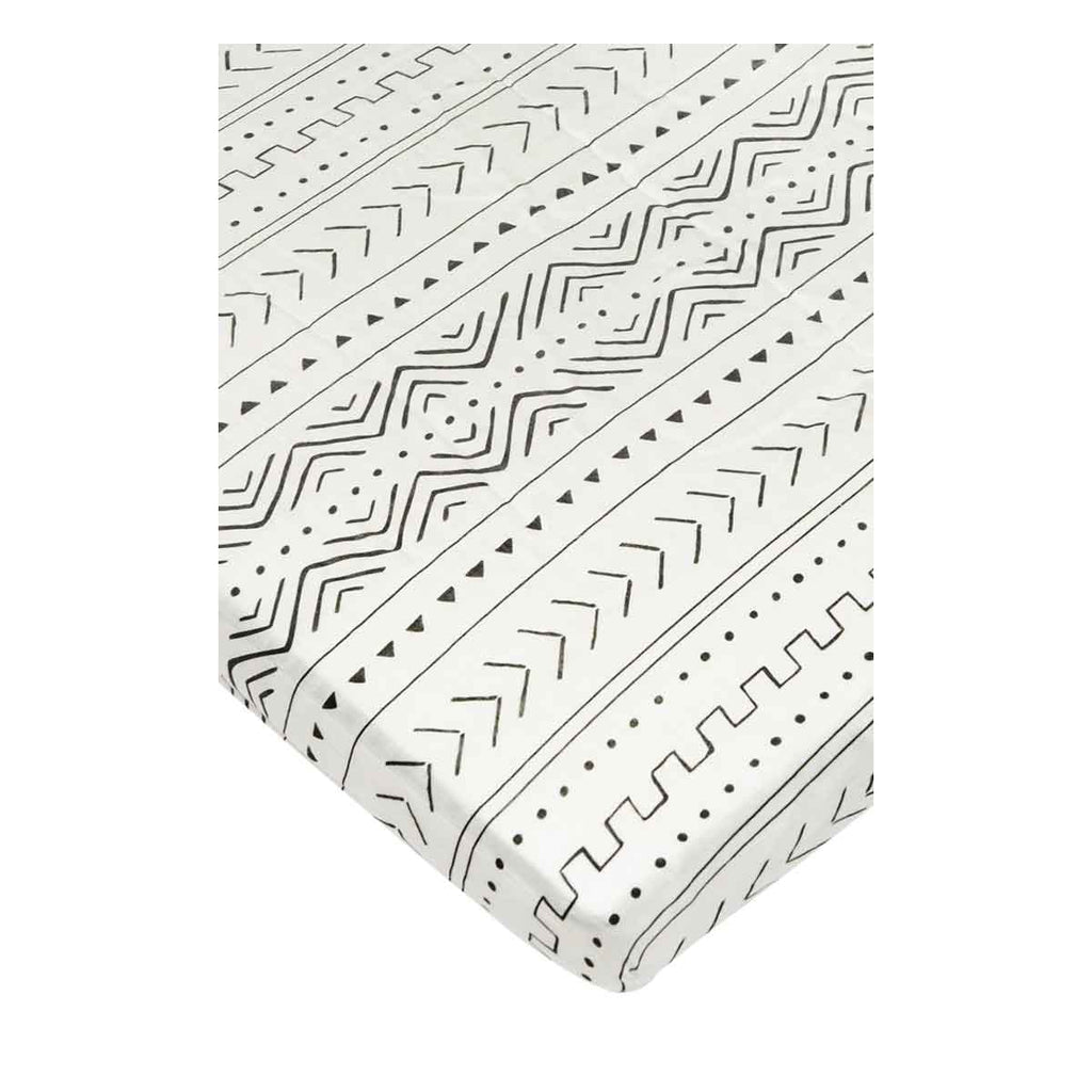 Loulou Lollipop Fitted Sheet | White Mudcloth By LOULOU LOLLIPOP Canada - 62558