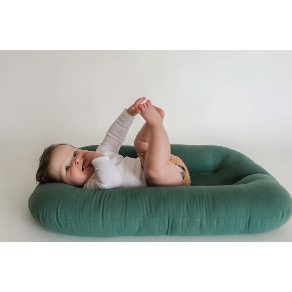 Snuggle Me Organic Bare Infant Lounger - Moss By SNUGGLEME Canada - 62686