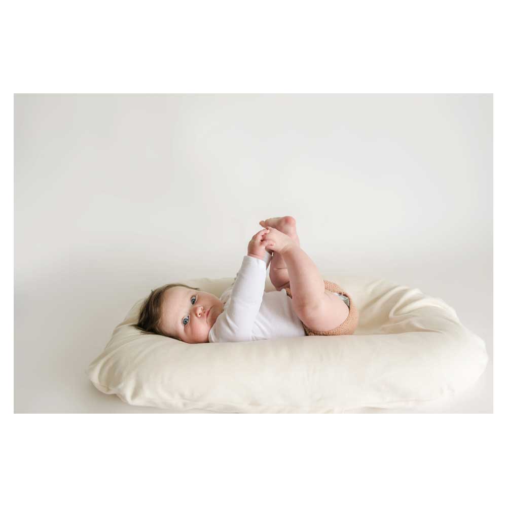Snuggle Me Organic Cotton Cover - Natural By SNUGGLEME Canada - 62688