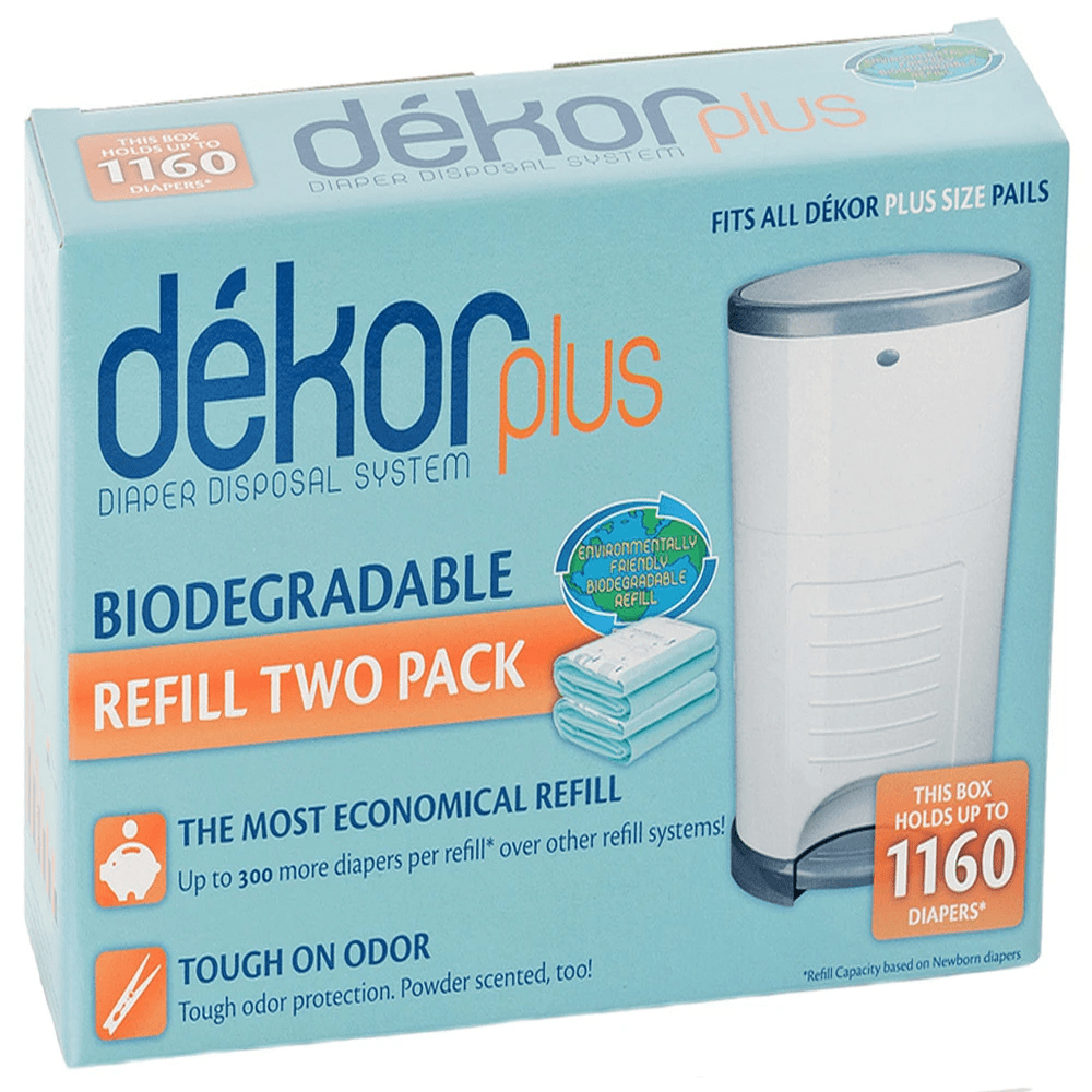 Dekor Diaper Pail Plus Refill 2 Pack By DEKOR Canada - 62692
