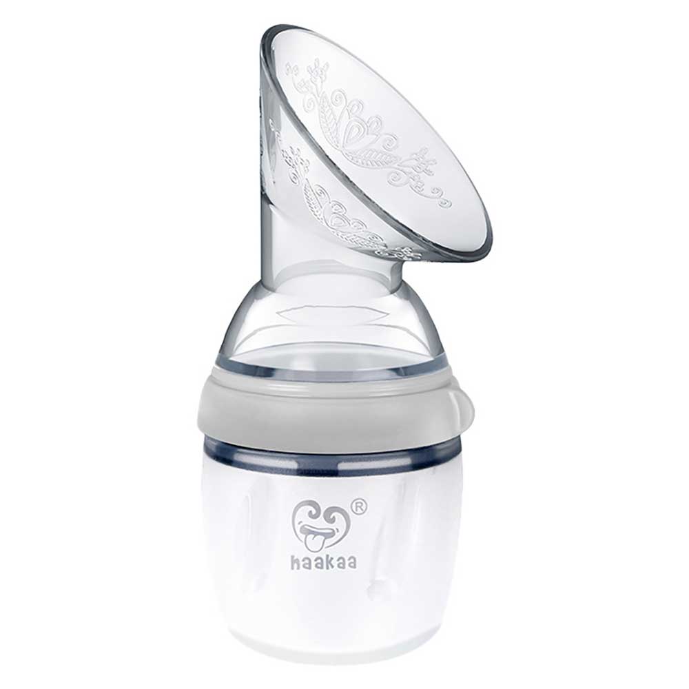 Haakaa Silicone Breast Pump with Suction Base - 160 ml By HAAKAA Canada - 62829
