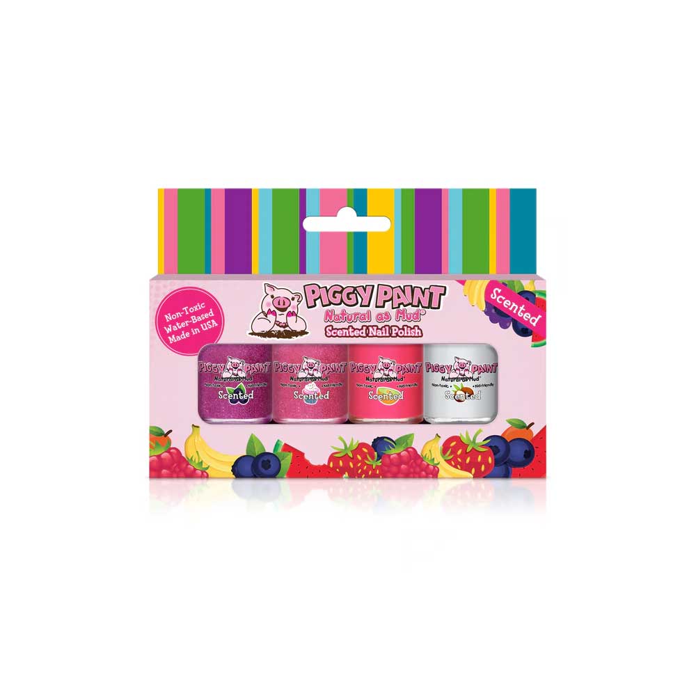 Piggy Paint Scented Mini Nail Polish 4 Pack - Sweet Treats By PIGGY PAINT Canada - 63251