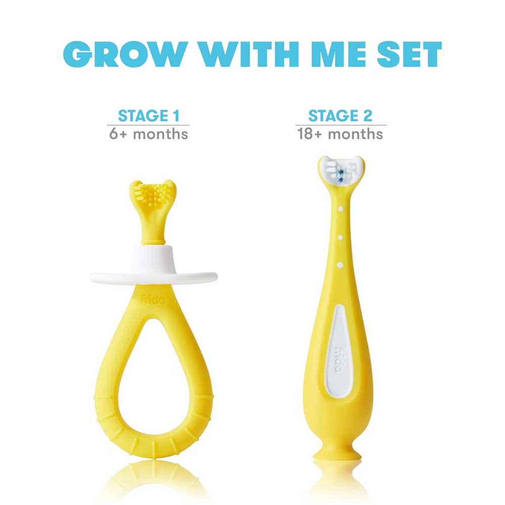 Fridababy Grow-With-Me Training Toothbrush Set By FRIDABABY Canada - 63501