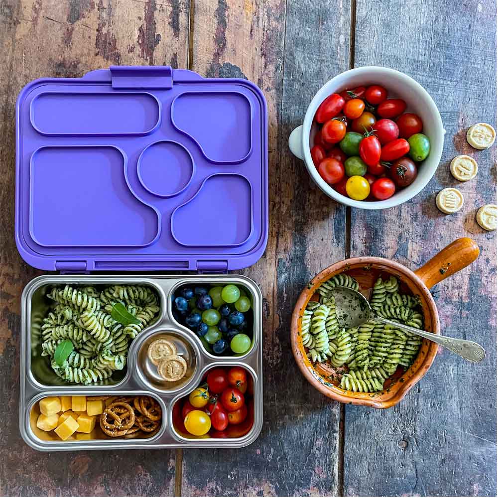 Yumbox Presto Stainless Steel Leakproof Bento Box - Remy Lavender By YUMBOX Canada - 64487