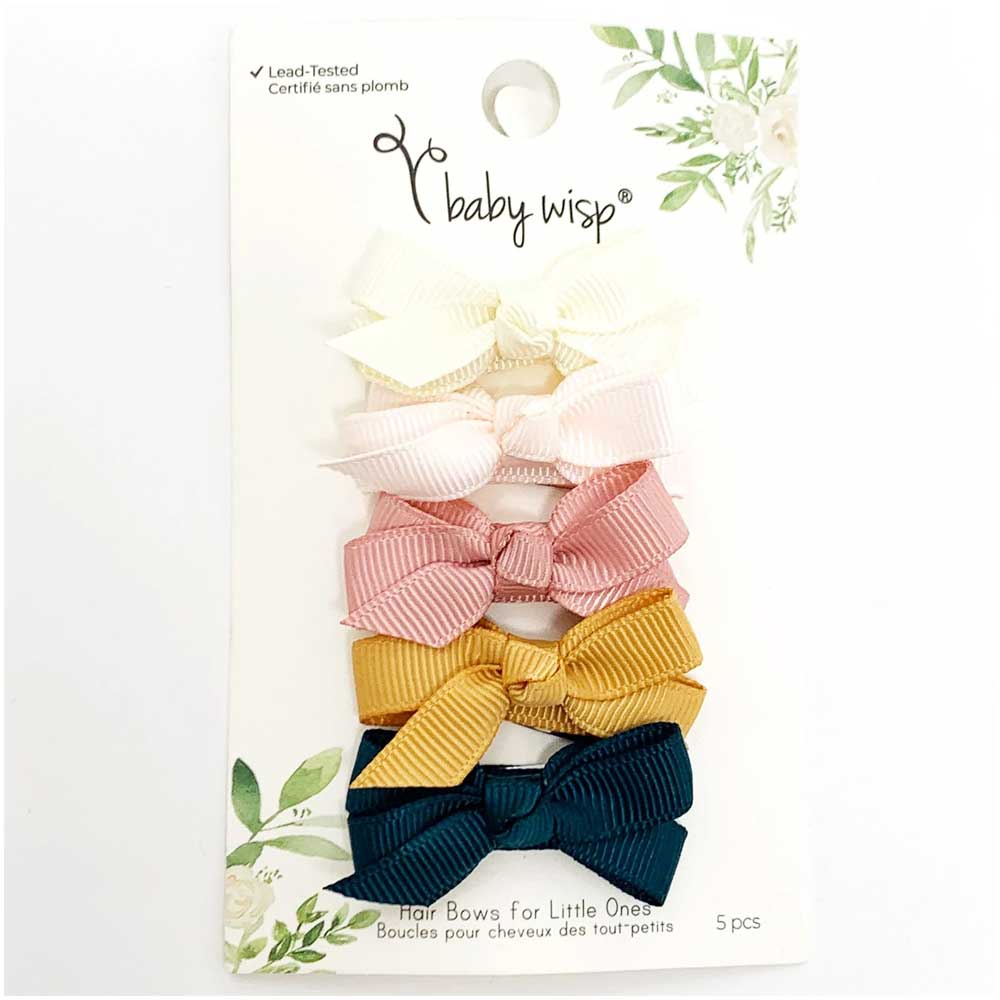 Baby Wisp Chelsea Bows 5 Pack - Enchanted By BABY WISP Canada - 64568