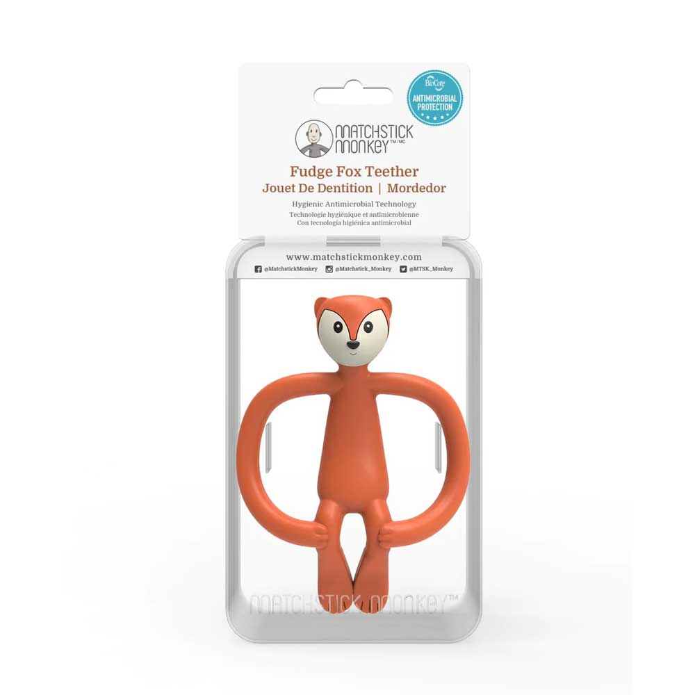Matchstick Monkey Teething Toy - Fudge Fox By MATCHSTICK MONKEY Canada - 65605