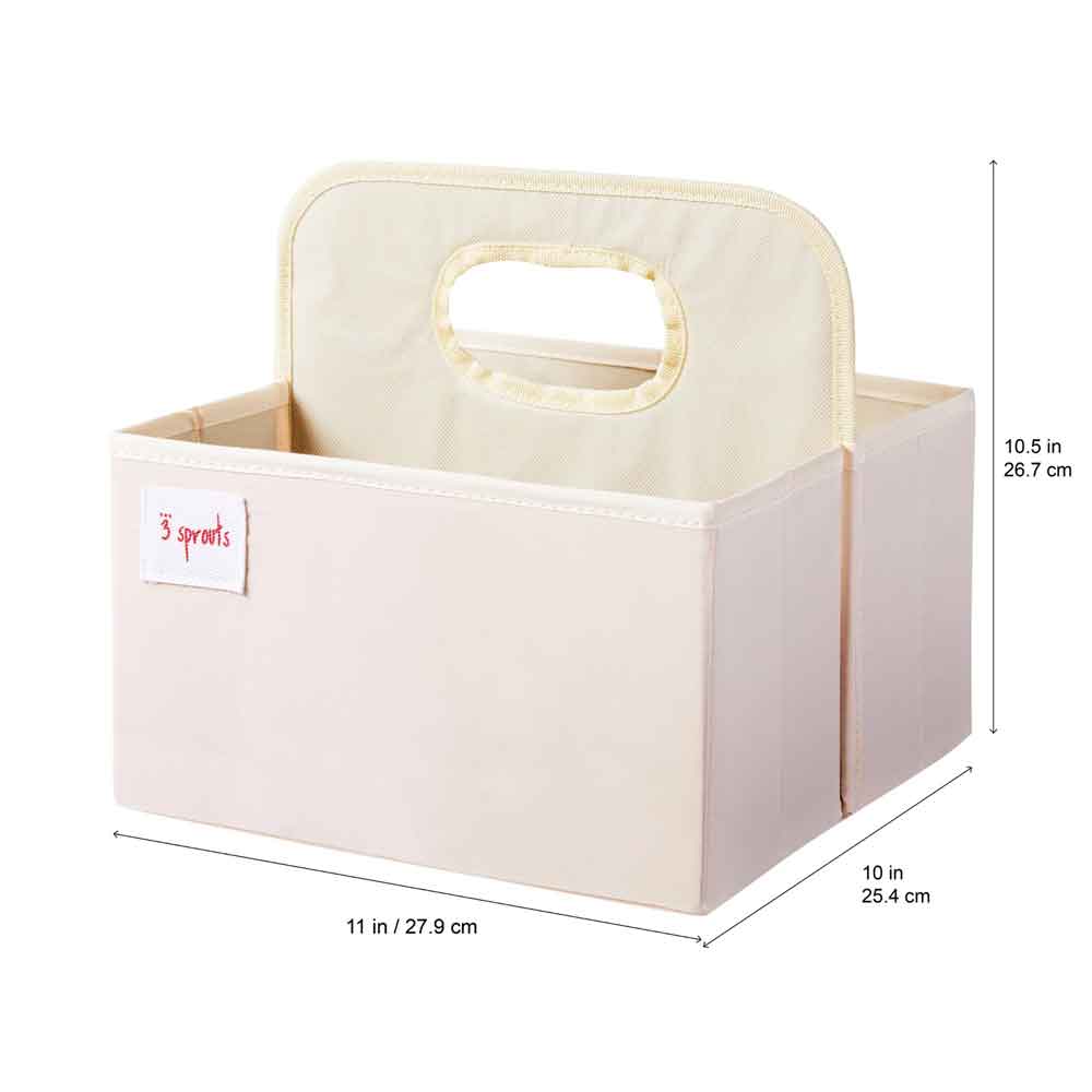 3 Sprouts Diaper Caddy - Rabbit By 3 SPROUTS Canada - 65964
