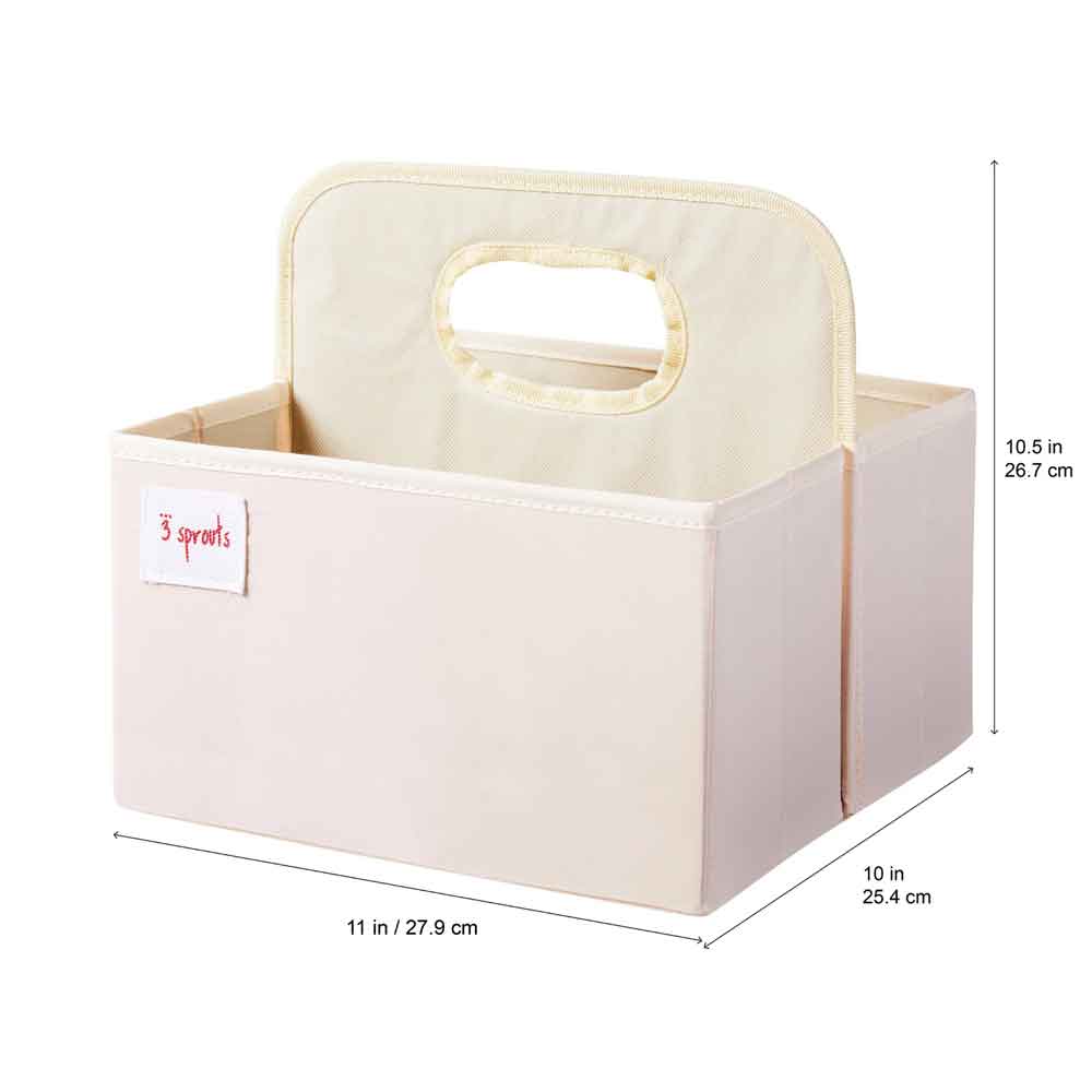 3 Sprouts Diaper Caddy - Hedgehog By 3 SPROUTS Canada - 65965