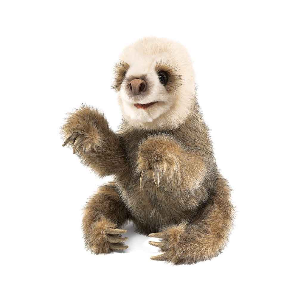 Folkmanis Hand Puppet - Baby Sloth By FOLKMANIS PUPPETS Canada - 66873