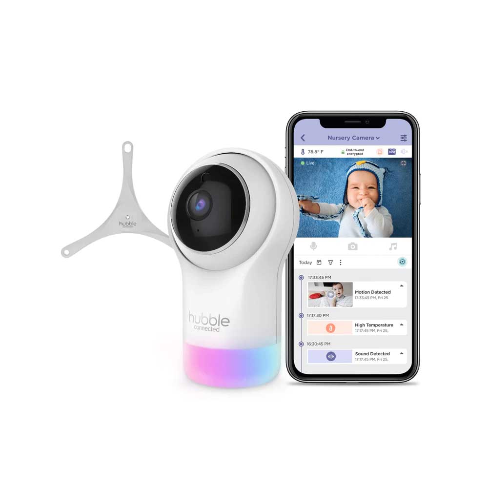 Hubble Connected Nursery Pal Glow Deluxe Baby Monitor By HUBBLE Canada - 67795