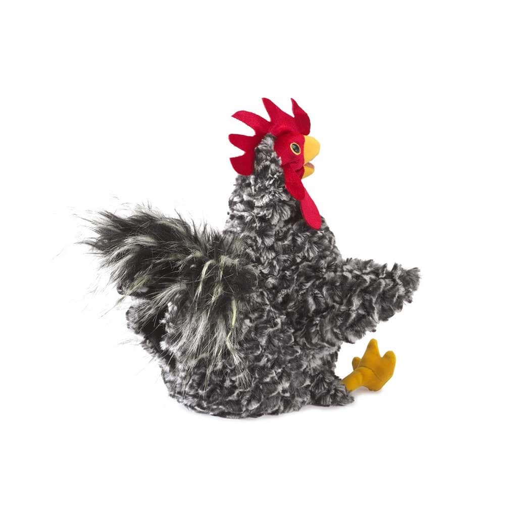 Folkmanis Hand Puppet - Barred Rock Rooster By FOLKMANIS PUPPETS Canada - 71007