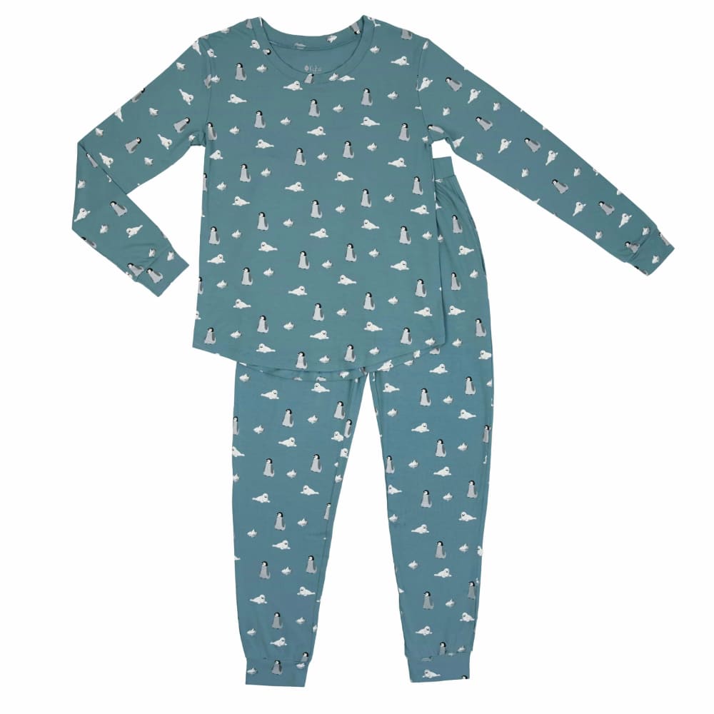 S / COVE ANTARCTIC Kyte Women's Jogger Pajama Set - Holiday Collection 2 By KYTE BABY Canada - 71733