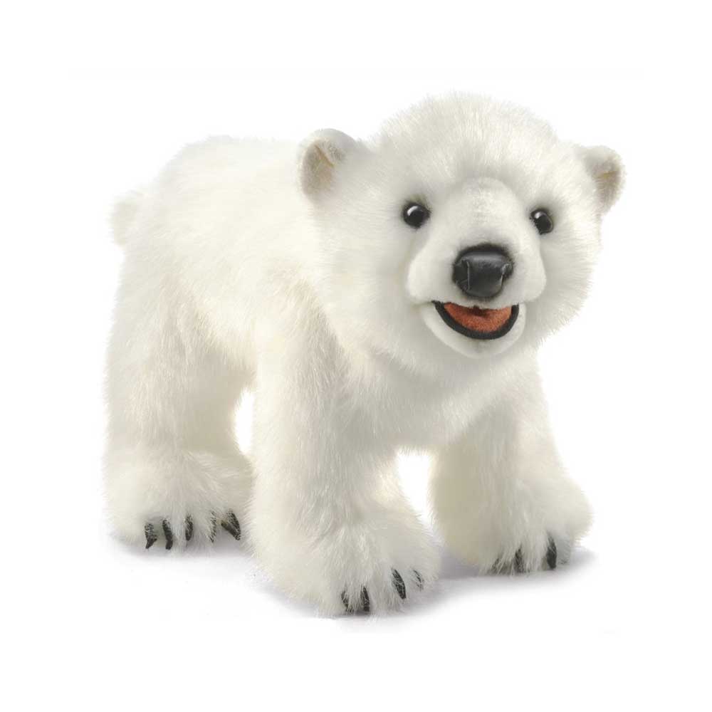 Folkmanis Hand Puppet - Polar Bear Cub By FOLKMANIS PUPPETS Canada - 71911