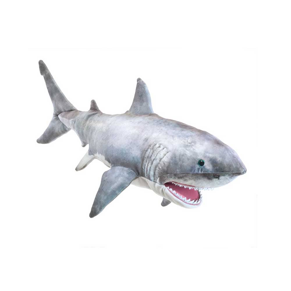 Folkmanis Hand Puppet - Great White Shark By FOLKMANIS PUPPETS Canada - 71913