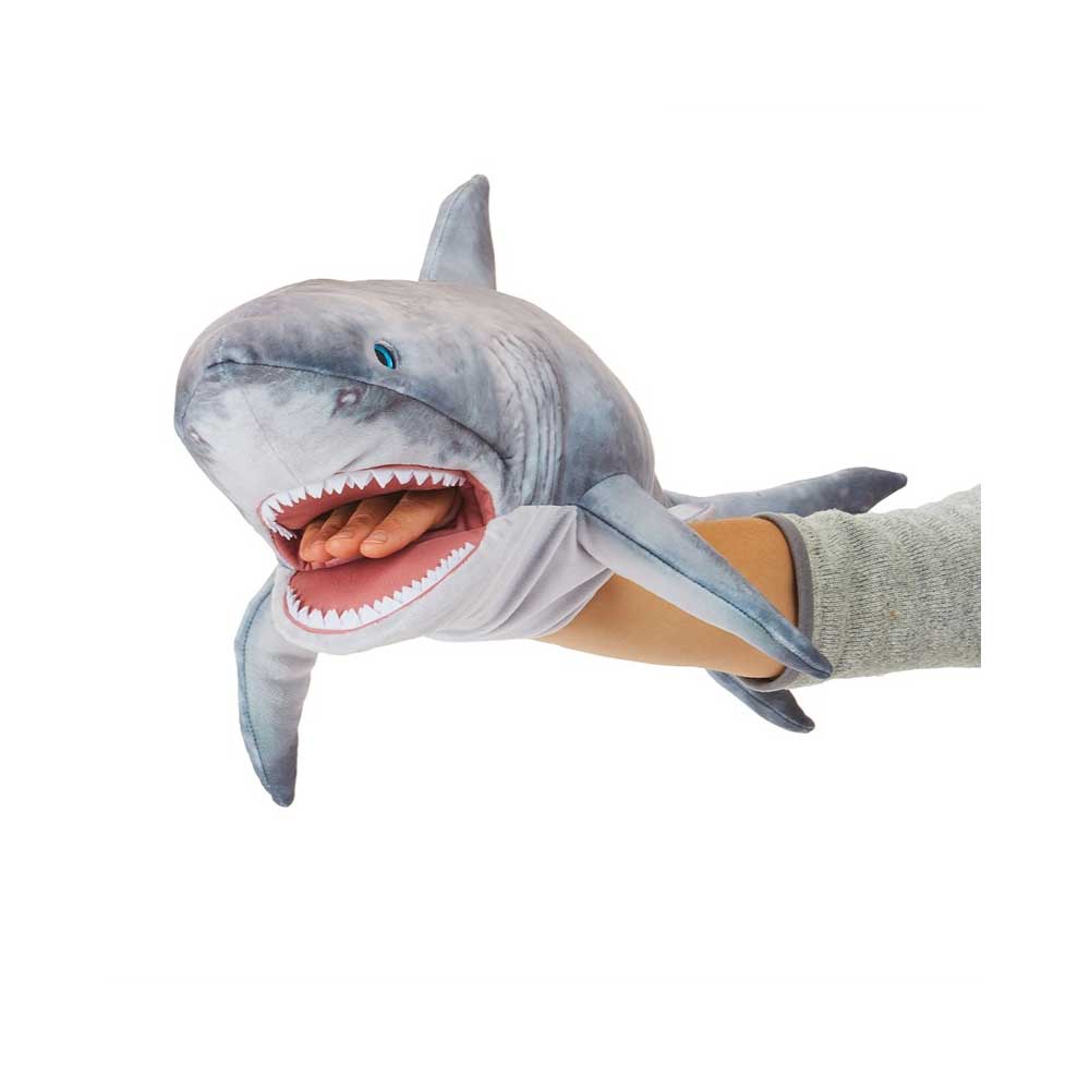 Folkmanis Hand Puppet - Great White Shark By FOLKMANIS PUPPETS Canada - 71913