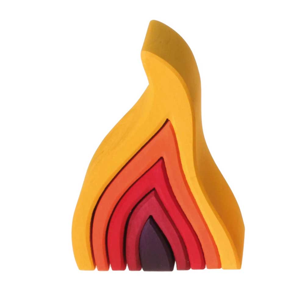 Grimm's 5-Piece Fire Medium - Yellow/Red By GRIMMS Canada - 71917